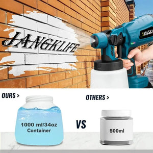 Cordless High Powerful Wireless Paint Spray Gun # (5)