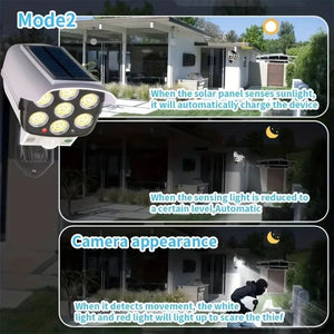CCTV Wall Lamp Solar Manual # (2)
