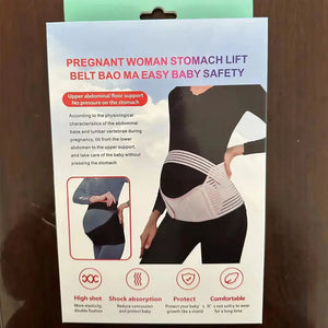Pregnant Women Support Belly Band Back Clothes Belt #5