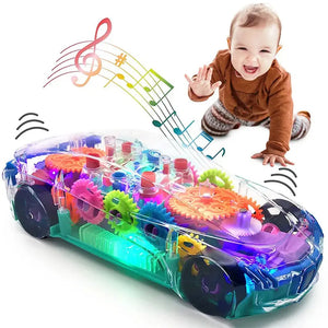 Kid Transparent Electric Car#7