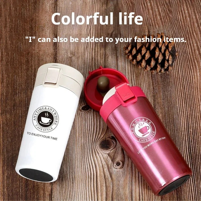 STAINLESS STEEL THERMOS COFFEE MUG