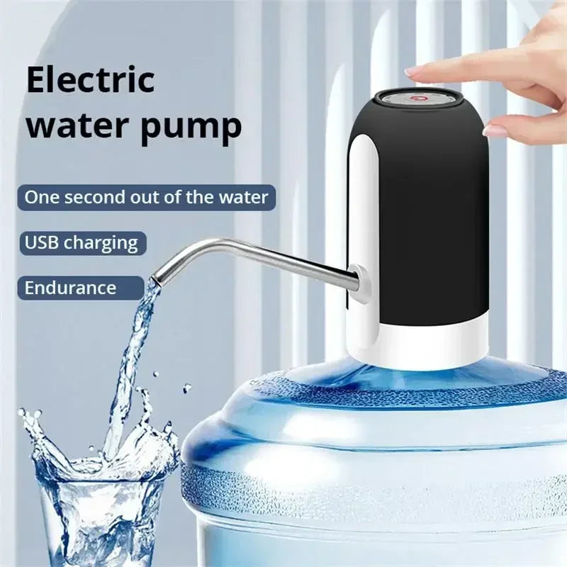 5 Gallon Water Bottle Dispenser USB Charging Automatic Drinking Water Pump Portable Electric Water Dispenser Water Bottle