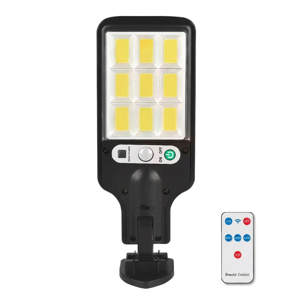 Solar Street Lights Outdoor led Reflector And 3 Lighting Modes Motion Sensor Floodlight Solar led outdoor lighting Christmas