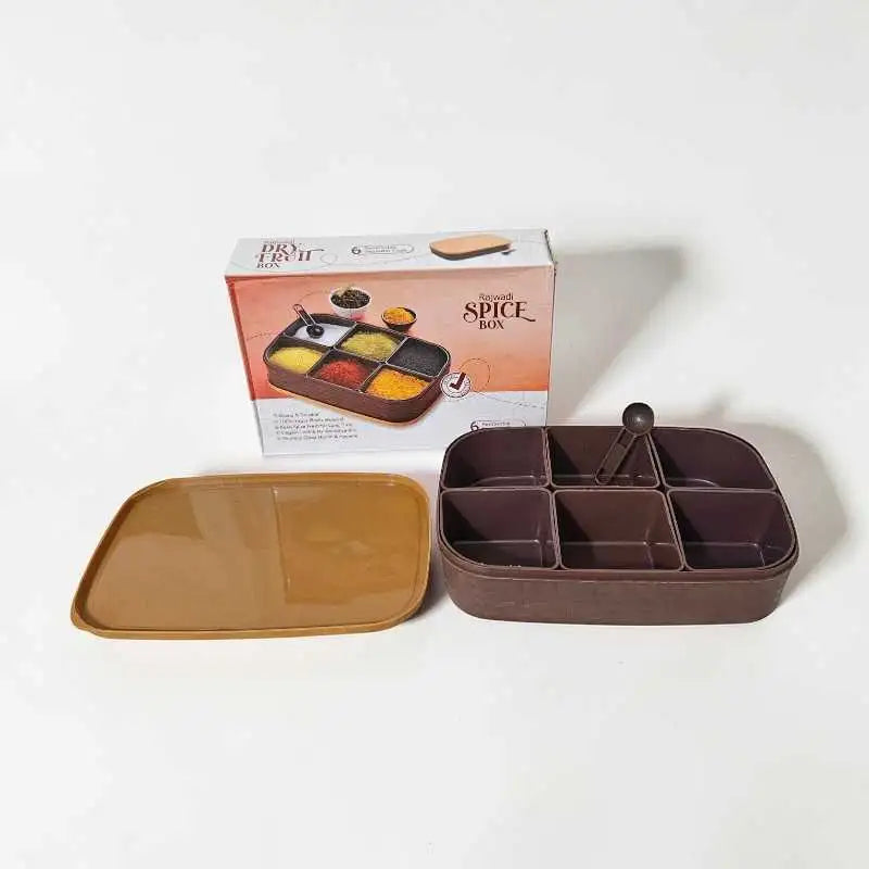 New style Veggie Tray with Lid Handle Divided Serving Tray Snack Spinner Portable Snackle Box for Candy Fruits Nuts Clear Fridge