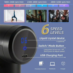 Portable Fascial Massage Gun #3
