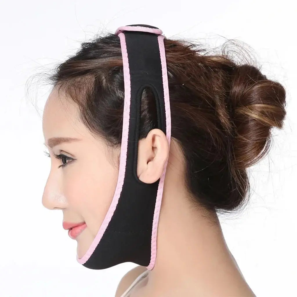 V Face Lift Up Belt Sleeping Sliming Face Mask #6