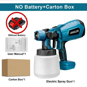Cordless High Powerful Wireless Paint Spray Gun # (1)