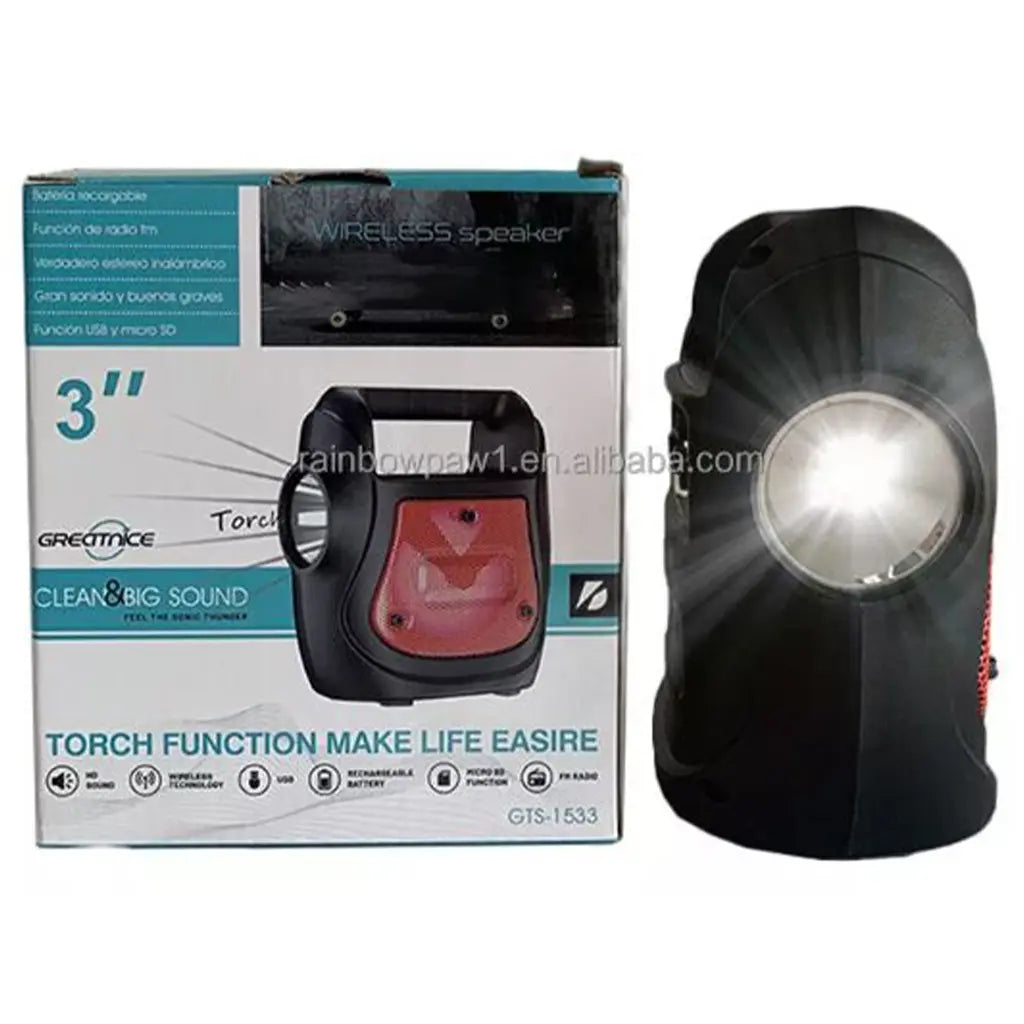 GTS-1533 Portable Bluetooth Wireless Speaker # (2)