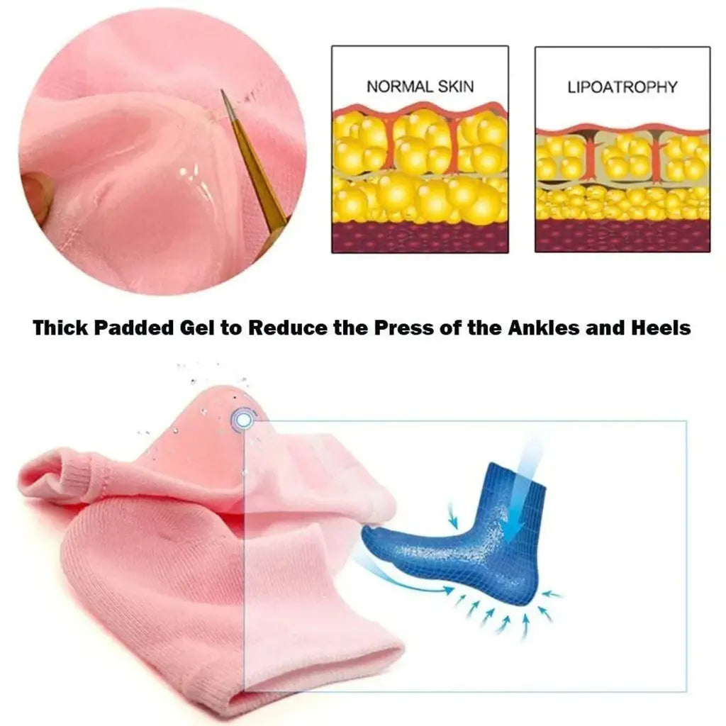 1 x Hydrating Gel Heel Socks#3