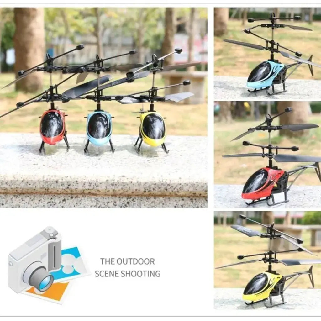Induction Hovering Safe Fall-resistant Mini Helicopters#4
