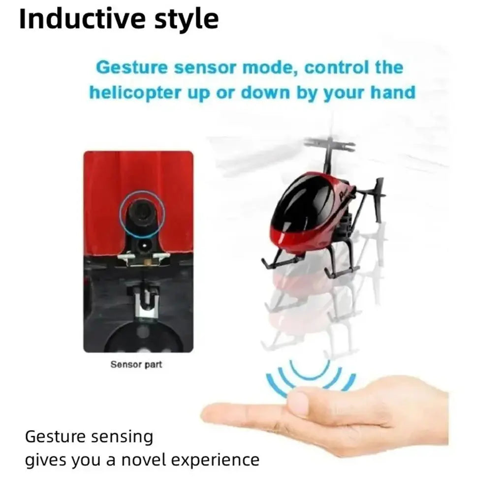 Induction Hovering Safe Fall-resistant Mini Helicopters#5