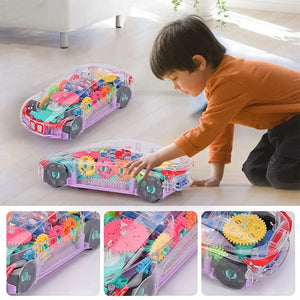 Kid Transparent Electric Car#6