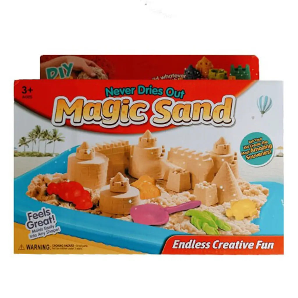 DIY Not Wet Magic Sand Handmade Toys#2