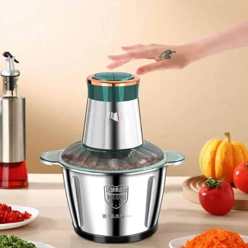 Electric Stainless Steel Food Chopper