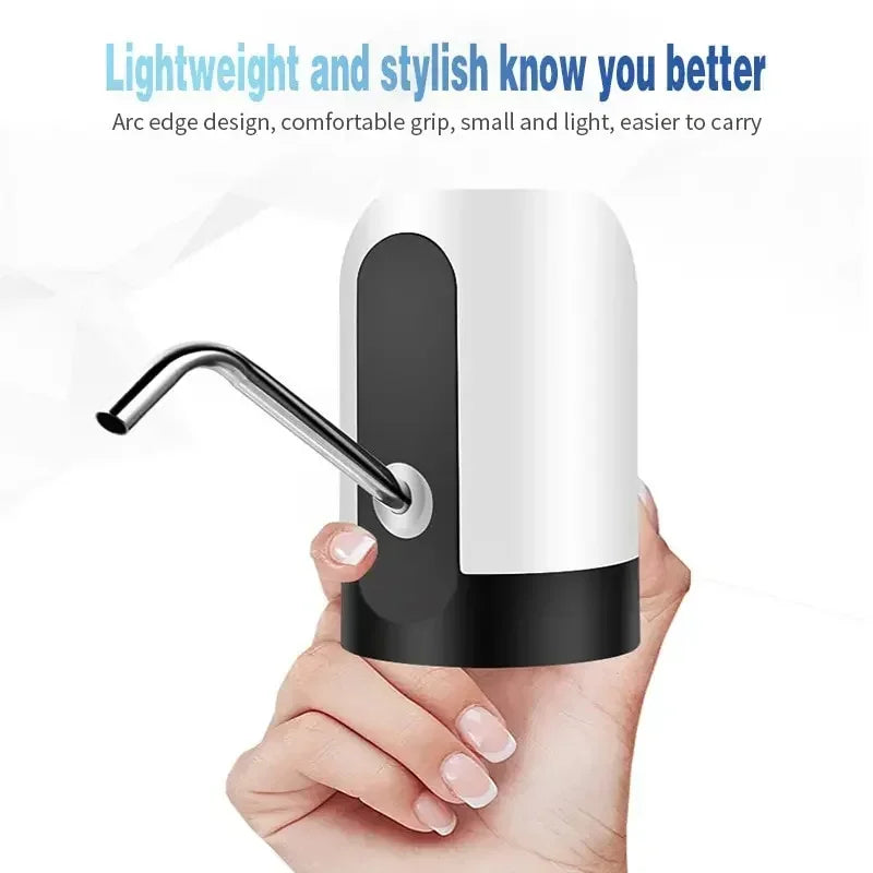 5 Gallon Water Bottle Dispenser USB Charging Automatic Drinking Water Pump Portable Electric Water Dispenser Water Bottle