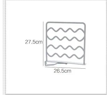 4 x Closet Shelf Dividers Clothes Divider Organizer Wardrobe Partition Shelves Wire Shelving Home Accessories