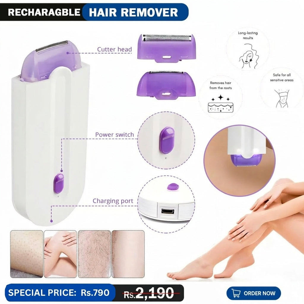 Recharagble Painless Hair Remover