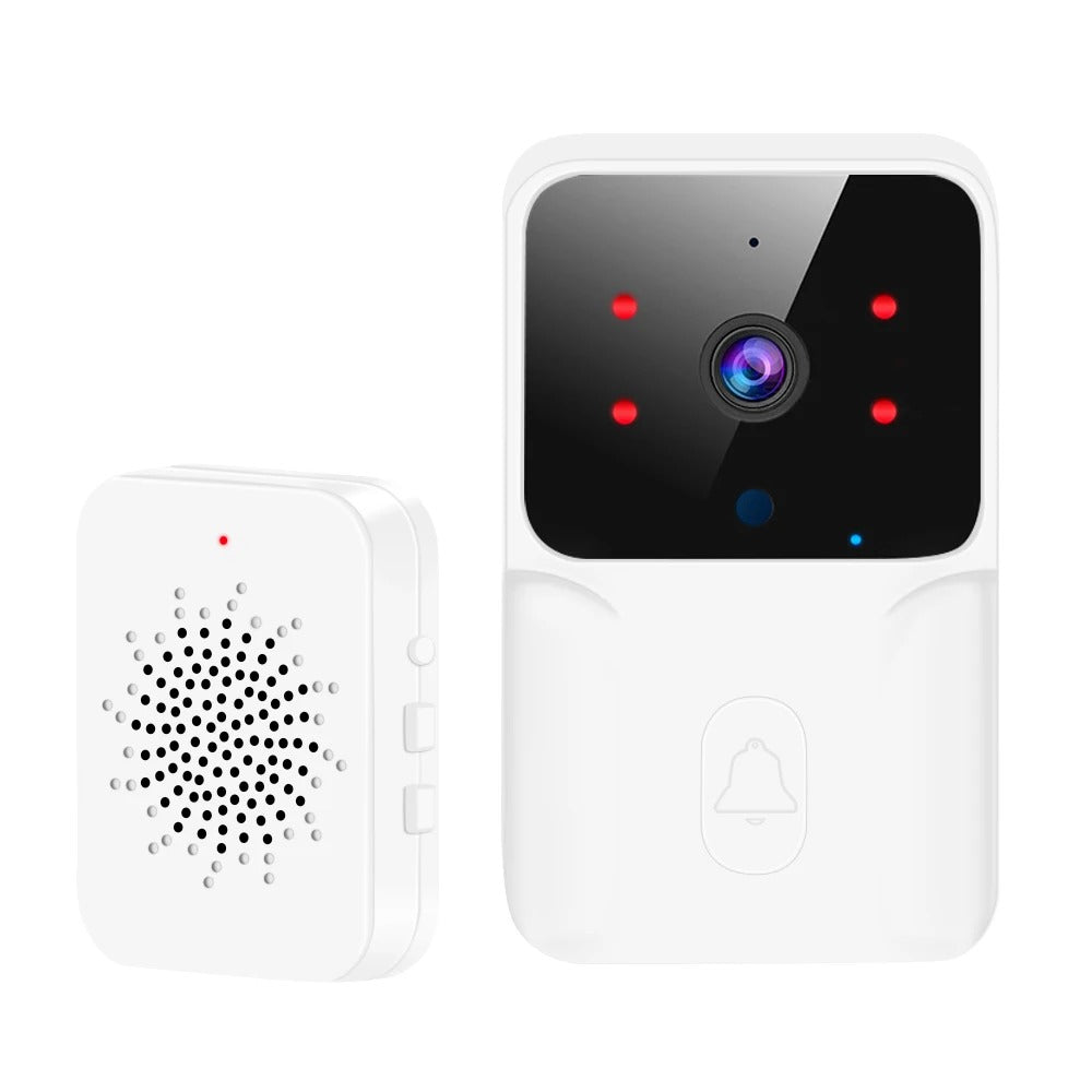 Tuya Smart WiFi Wireless Audio/  Video Doorbell IR Night Vision Smart Home Security Door Bell Two Way Intercom System HD Camera