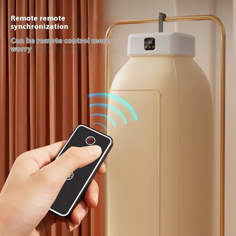 High Quality Electric Cloth Dryer, Mini Portable Foldable Electric Dryer with Intelligent Timer Fast Drying Household Cabinet Compact Travel Drying Bag Included