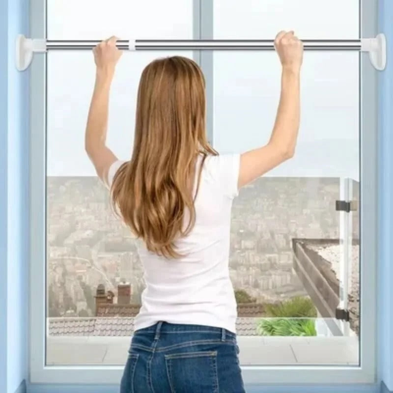Adjustable Stainless Steel Clothes Rack