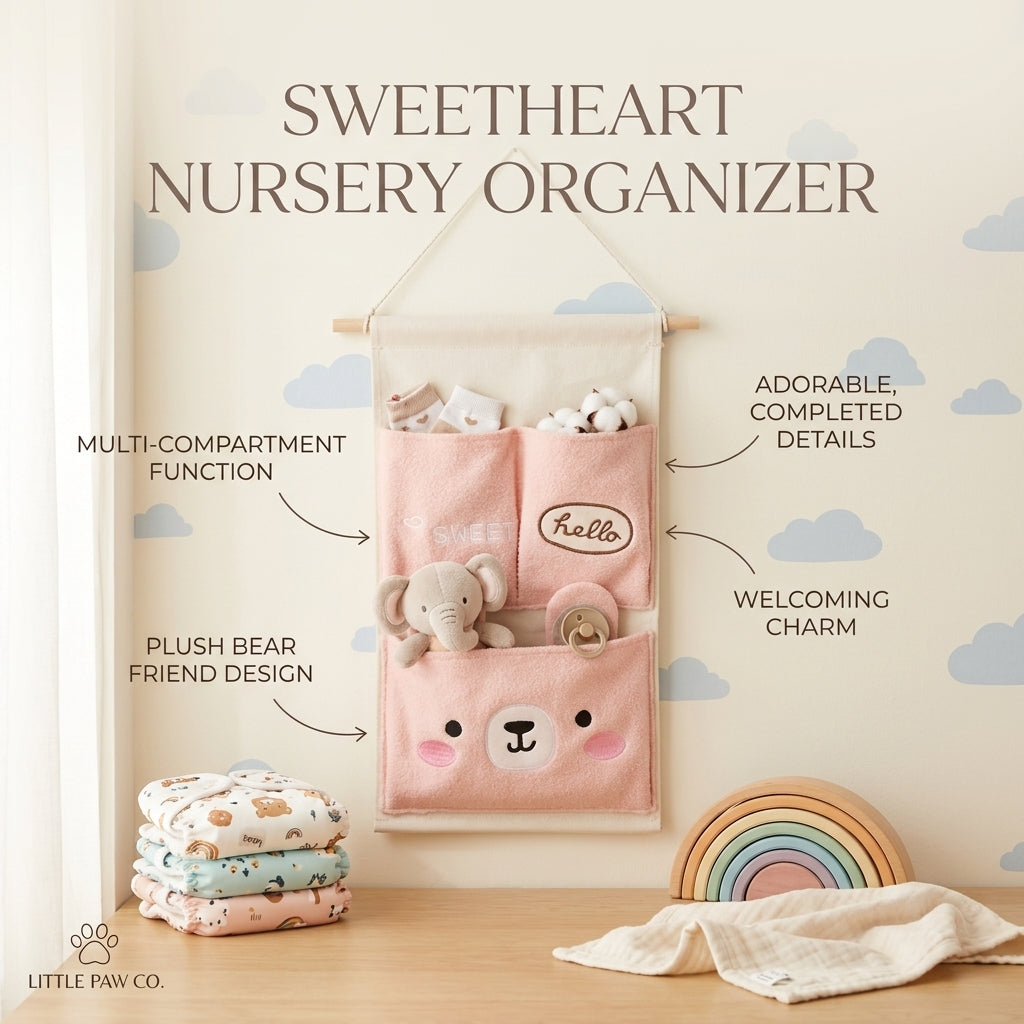 Cute Pink Hanging Bag