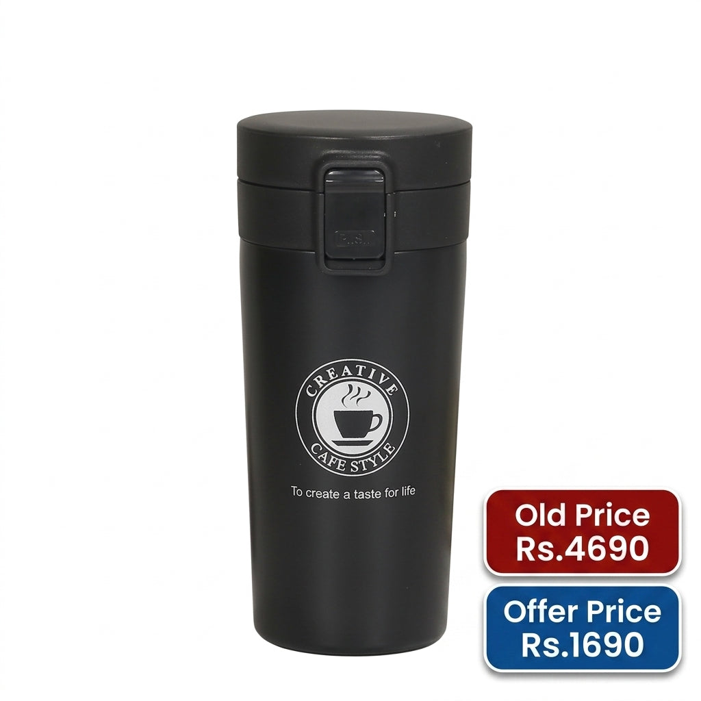 380ML Stainless Steel Premium Travel Coffee Mug Thermos Tumbler Cups Vacuum Flask Thermo Water Bottle Tea Mug Thermocup