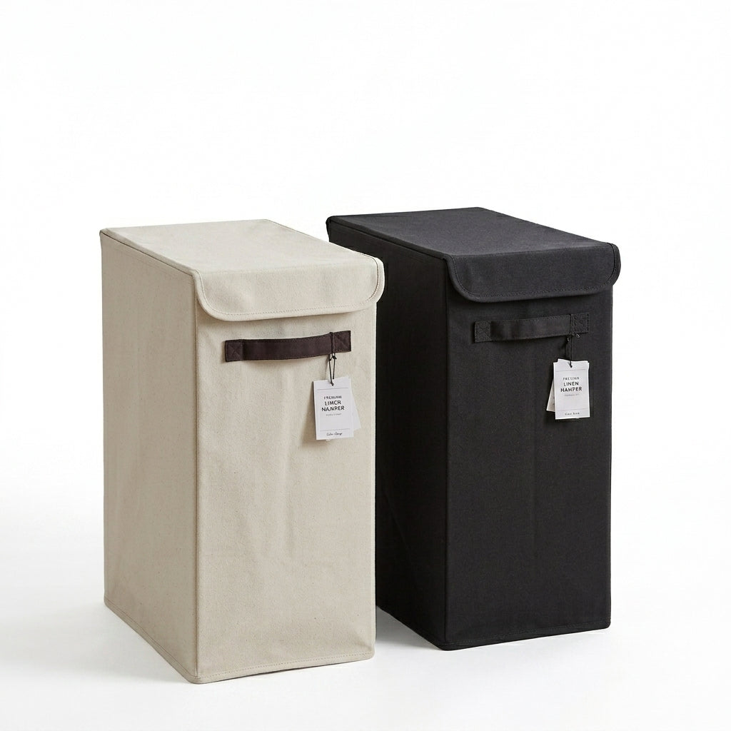 Premium Laundry Basket with Lid