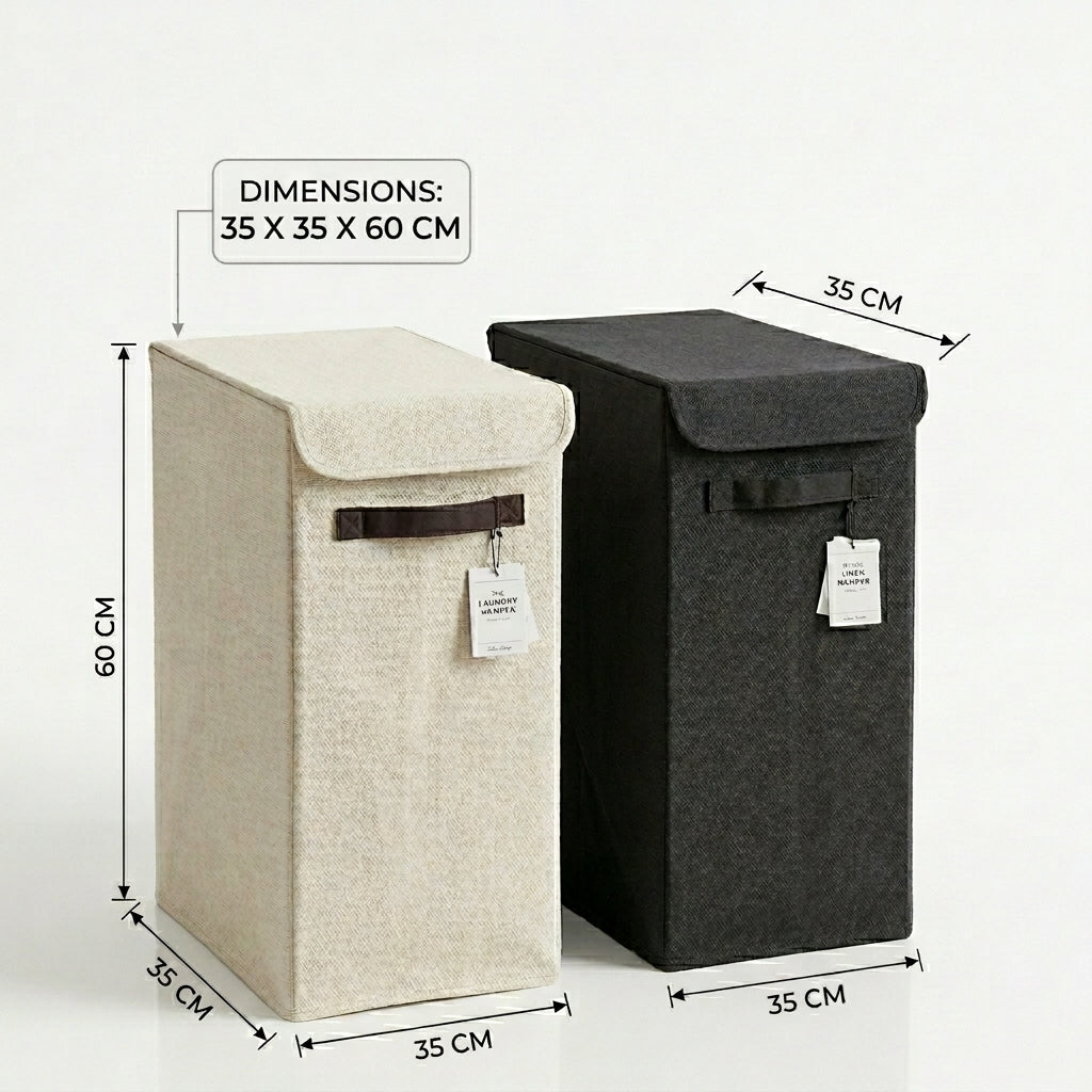 Premium Laundry Basket with Lid
