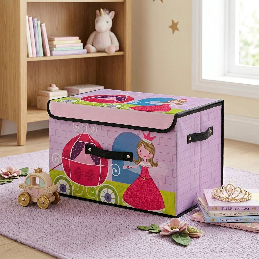 Colorful Kids' Toy & Storage Box