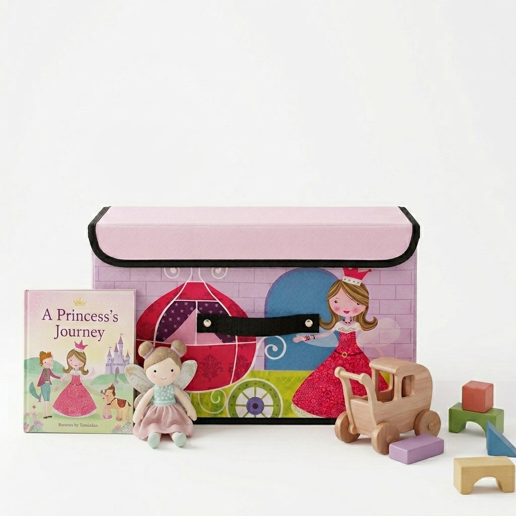 Colorful Kids' Toy & Storage Box