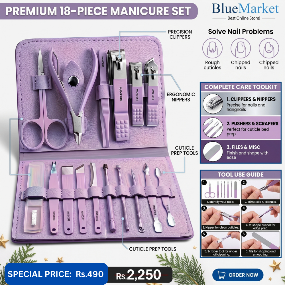 16 Pcs Nail Kit