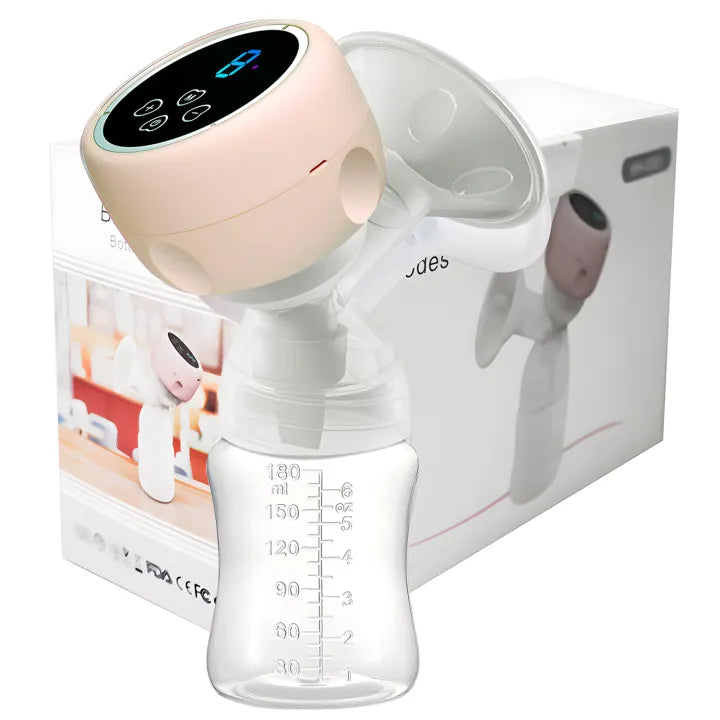 Electric Breast Pump Intelligent Integrated High Suction Breast Pump Breast Milk Postpartum Fortable Painless and Silent Breast