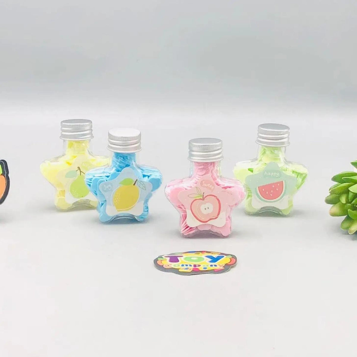 3 pcs Paper Soap Star Bottle