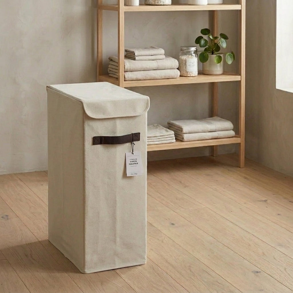 Premium Laundry Basket with Lid