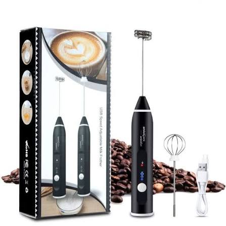 Portable Barista Electric Milk Frothers Handheld Blender USB Mini Coffee Maker Whisk Mixer Cappuccino Cream Egg Beater Food Blender
