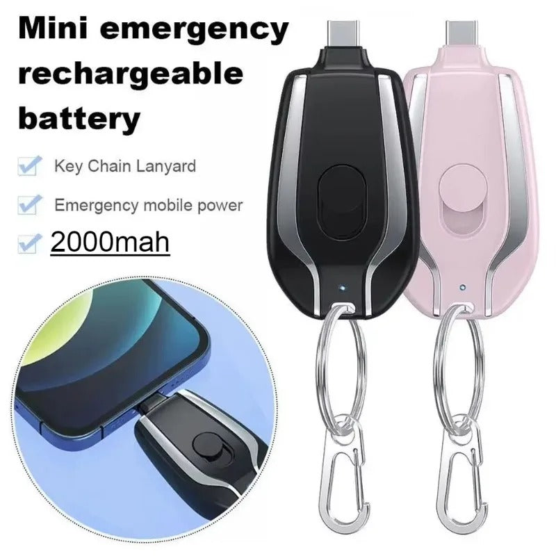 portable keychain power bank