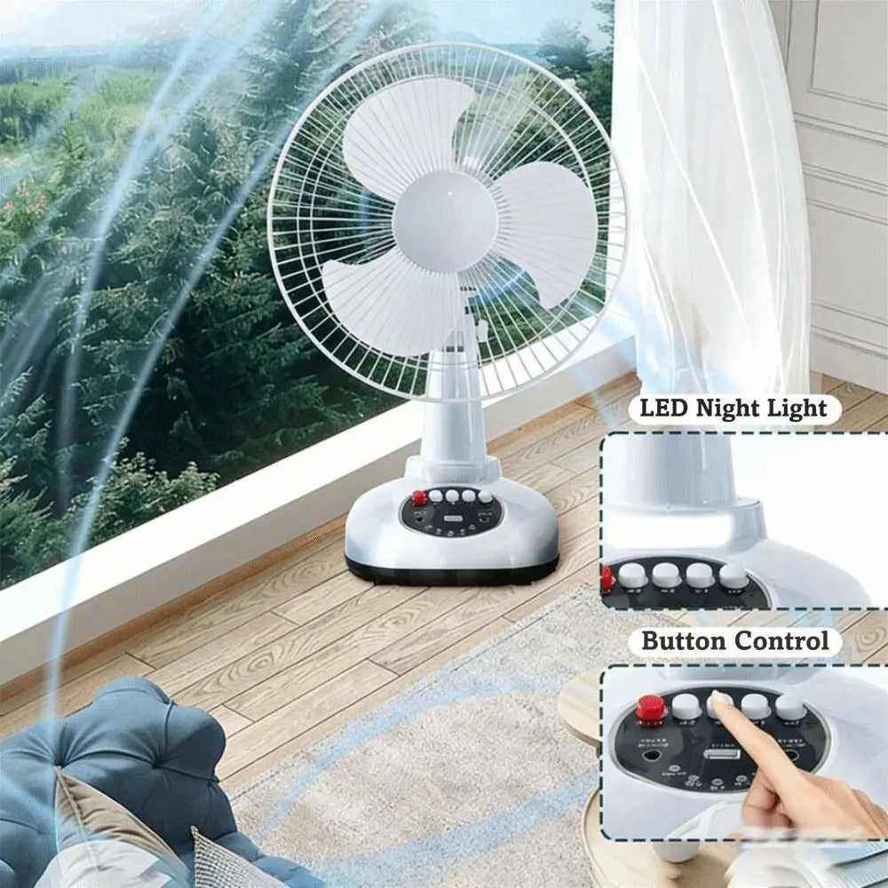 Bright Rechargeable Table Fan (BR-92RC)