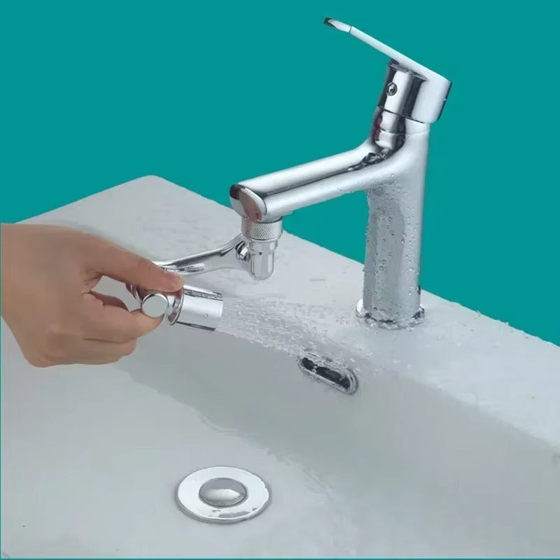 Feiyu Three Level Waterfall Universal Faucet Extension Device Vegetable Washing Splash Proof Device Rotatable Universal Jointbox