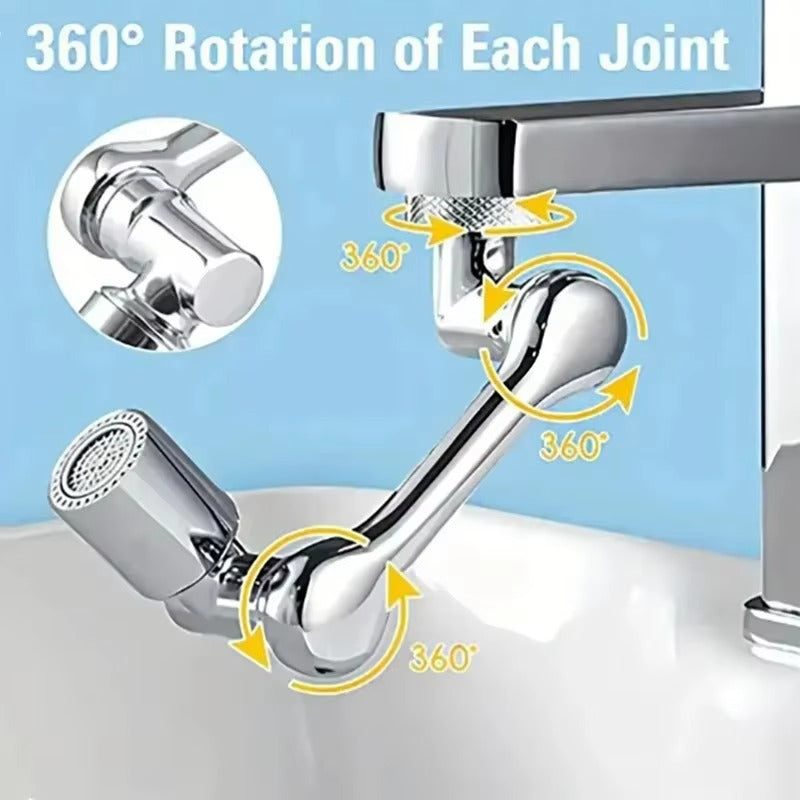 1/2 bathroom essential faucet extender, ABS robotic arm, single-mode, 180° rotating universal faucet extender
