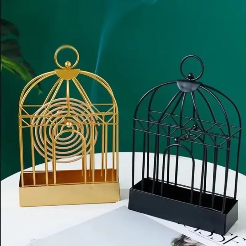 Nordic Iron Mosquito Coil Holder Vintage Hanging Home Decor Mosquito Coil Shelf 1 Piece