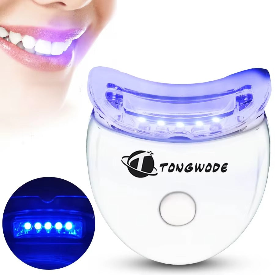 1PC Teeth Whitening Blue Light Bleaching Accelerator Portable Oral Care Home Use Mini Cold Light Dental Whitening Instrument