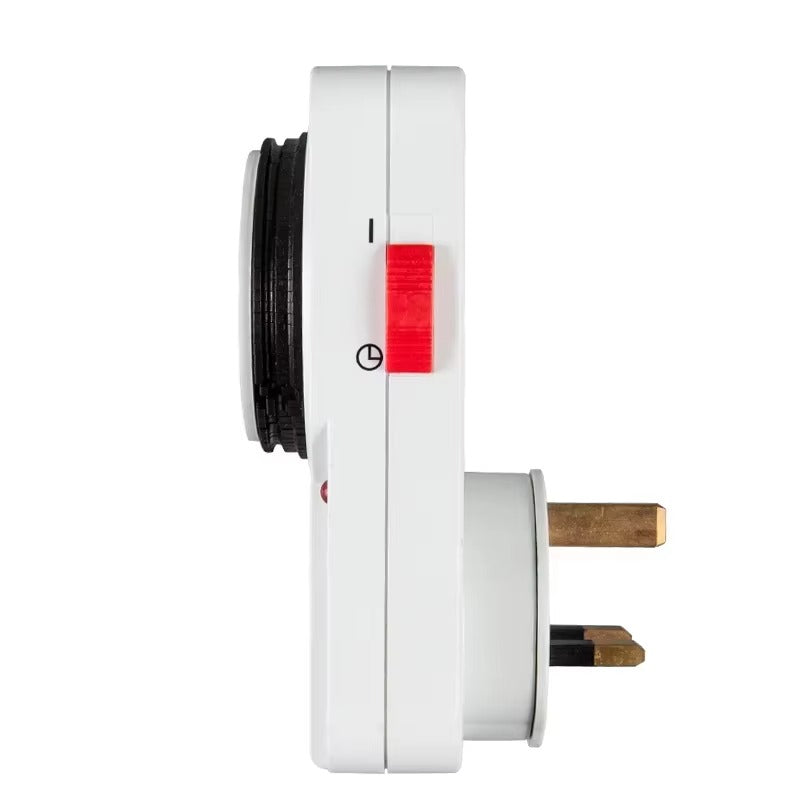 24 Hour Cyclic Timer Switch EU/US/UK Plug Timing Socket Programmable Mechanical Timer Auto Shutdown with Overload Protection