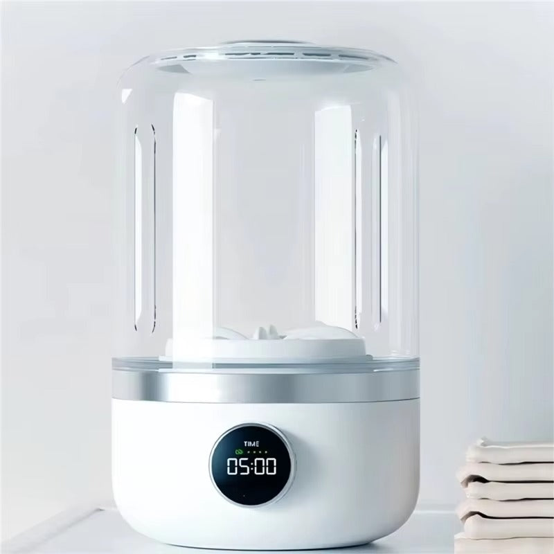 A50Q-Portable Washing Machine Wireless Mini Sock Washer Underwear Cleaner Dehydratable Laundry Bucket
