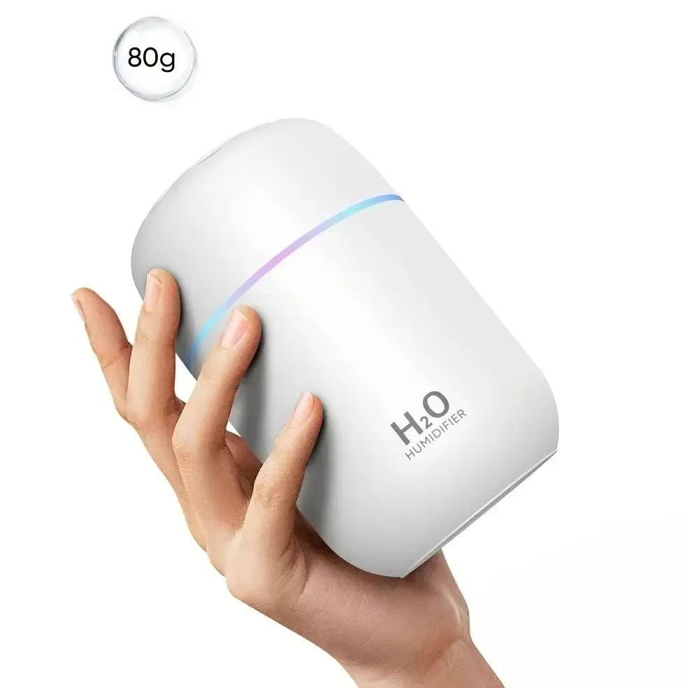 New Colorful Home Ultrasonic Humidifier Bedroom Quiet Large Capacity USB Portable Air Purifier Small Size