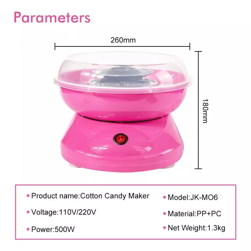 Cotton Candy Machine 1PC Children Fancy Cotton Candy Making Electric Small Home Gift Birthday Party Portable