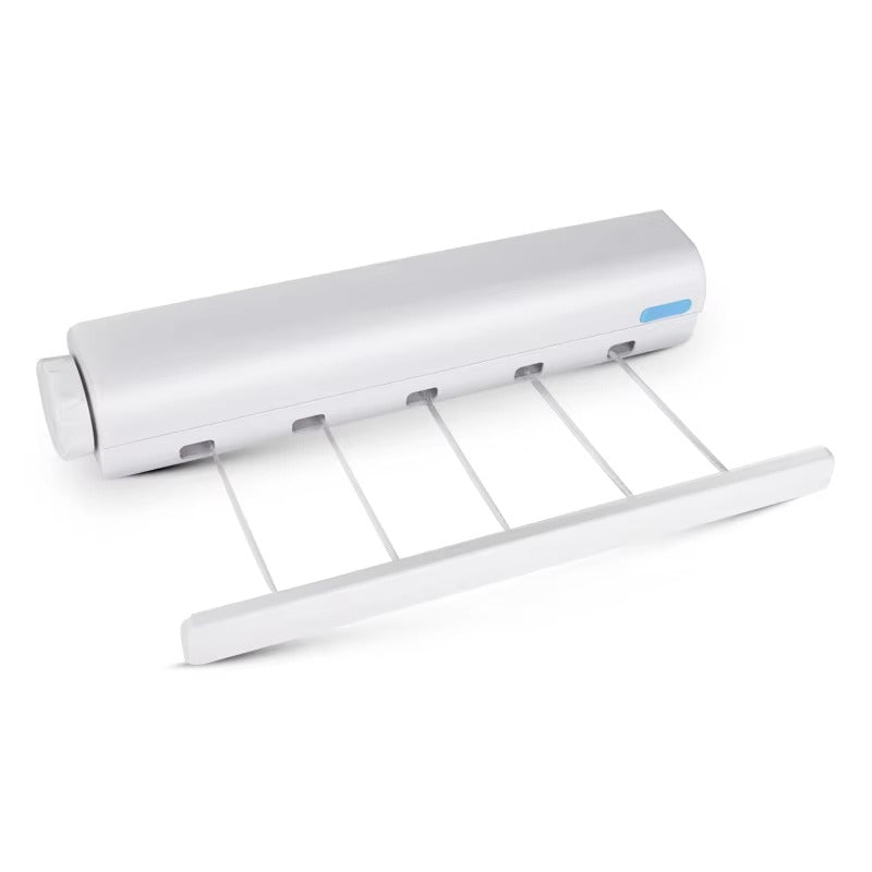 Retractable Indoor Clothesline Drying Hanger Wall Mounted Clothes Dryi ...