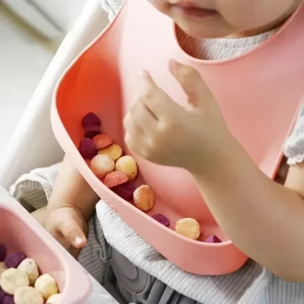 Food Grade Silicone Child Dish Set Baby Feeding Bowl Suction Plate Straw Cup Wooden Spoon Fork for Kids Tableware Toddler Dishes