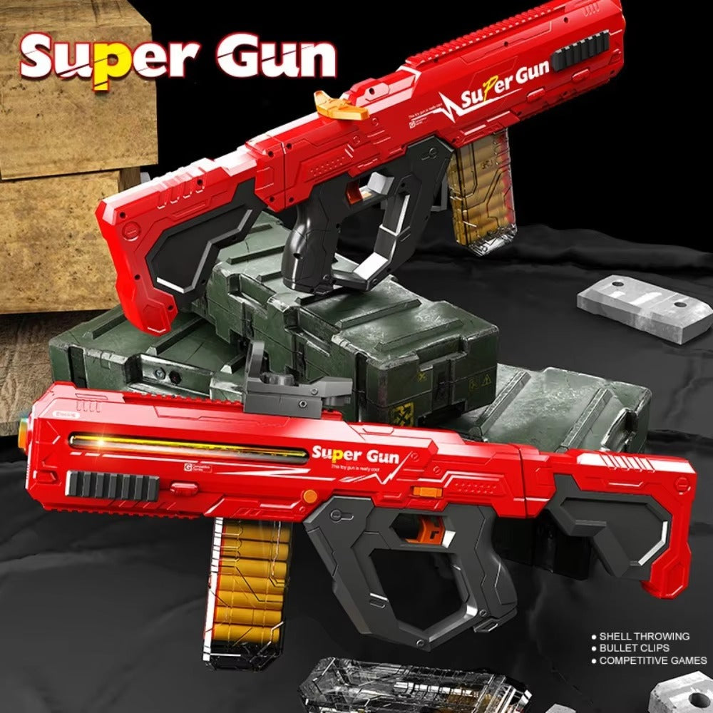 Soft Bullet Gun Toy Gun Auto-Manual Sport Game Outdoor Shooting Games Education Toy for Kids Boys Adult