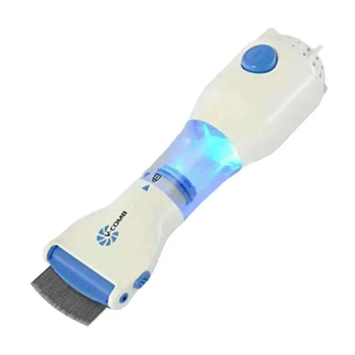 Porcheddu electric anti-lice comb with illuminated filter-eliminate lice and nits with stainless maple teeth for gentle and effe